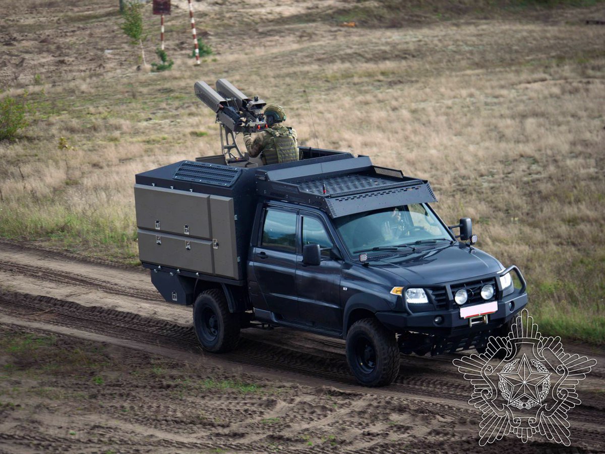 TheGreyPatriot_'s tweet photo. 🇧🇾🇷🇺 Today's training of air defense troops in Brest Oblast.

#Russia #Belarus #Belarusian #Today #PVO #AirDefense #Military #Army #Training #Tactical #AK74 #Shooting #Shotgun https://t.co/y568ZWaJcx