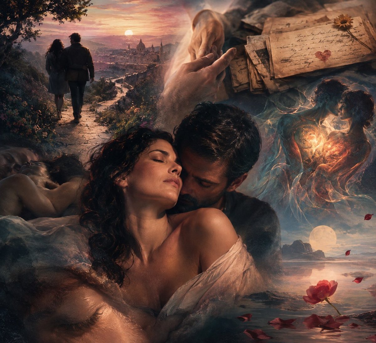 Letracero's tweet photo. Veo atrás.Lo andado; aquello que juntos caminamos,lo que nos escribimos en el corazón,lo que nos hicimos con pasión y quedó guardado en alguna parte recóndita de nuestros cuerpos.Suspiro por todo, los deseos, las caricias, el despertar de la piel,emociones, amor real. TT @hoja_al https://t.co/ZeGrRpyA9u