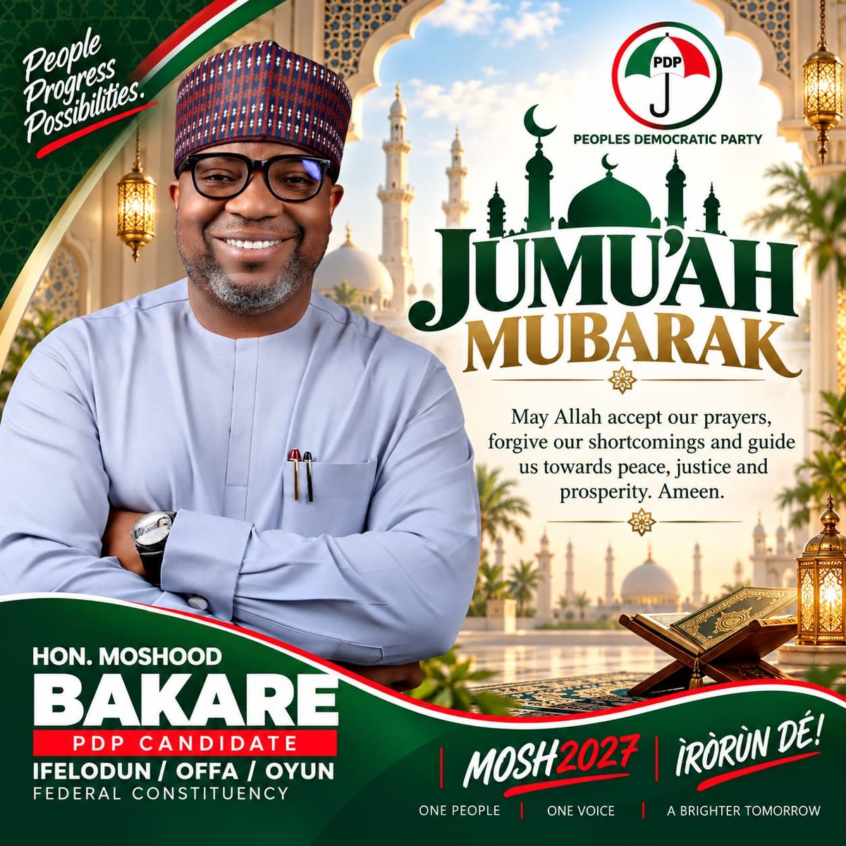 Honbakare27's tweet photo. Jumu’ah Mubarak from #OurRep https://t.co/SsvW62xLaN