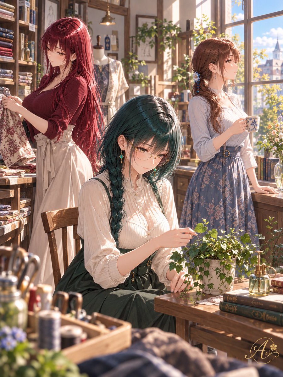 Akarisatelier's tweet photo. Akari’s Atelier 159
ある日のアトリエの午後。

#AkariAtelier #AIart https://t.co/yZqrUOeq1f