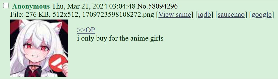 AvaxChanSF's tweet photo. I only buy for the anime girls
$AVAXCHAN

4sELcy2vtPDccNkAfA1MXp9UcdA3xyf2QYYKH8gfcVwb https://t.co/cMASmq5zvz