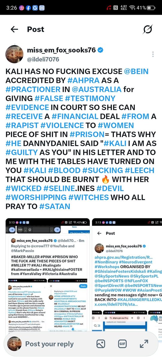 ildeli7076's tweet photo. @SkySportsNews @SkySportsPL @beINSPORTS @NFLonFOX @SportDirectR @beINSPORTSNews @PurpleWOW @beIN @Australia #KALI HAS KNOWN ABOUT ALL THE #GIRLS #WOMEN THAT HAVE BEEN #VICTIMS OF HIS #ABUSE AND KEPT QUIET ABOUT IT LIKE #GHISLAINEMaxwellAgent
YES I HOPE SHE KFOSTER GETS 20 YEARS IN #PRISON LIKE #GHISLAINE DID WITH HER HUSBAND #EPSTEIN WHO #KILLED HIMSELF IN #PRISON https://t.co/c1Ruo138so