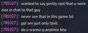 eboymaker's tweet photo. I got added by the enemy Hela and complimented for being nice to someone from her team after losing a 1v1 to me.

I just want to say that not everyone in Rivals is an animal. Some of us play for the little bit of passion we still have for the game, and getting messages like this one helps me stay sane and positive during hard times like the ones we’re living through right now in the community.

Change starts today, when you make a difference.