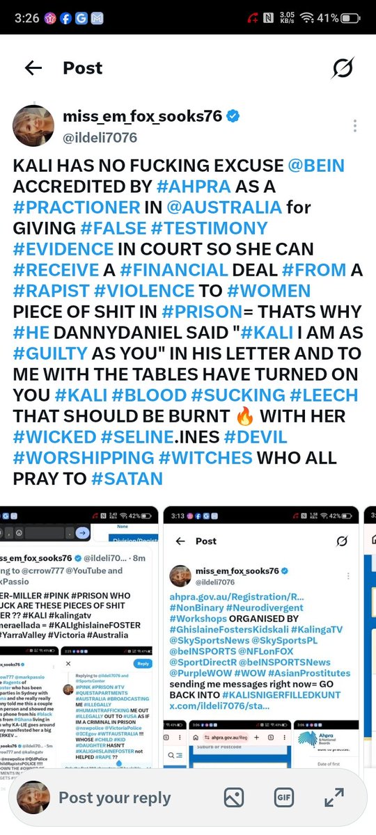 ildeli7076's tweet photo. @SkySportsNews @SkySportsPL @beINSPORTS @NFLonFOX @SportDirectR @beINSPORTSNews @PurpleWOW @beIN @Australia #KALI HAS KNOWN ABOUT ALL THE #GIRLS #WOMEN THAT HAVE BEEN #VICTIMS OF HIS #ABUSE AND KEPT QUIET ABOUT IT LIKE #GHISLAINEMaxwellAgent
YES I HOPE SHE KFOSTER GETS 20 YEARS IN #PRISON LIKE #GHISLAINE DID WITH HER HUSBAND #EPSTEIN WHO #KILLED HIMSELF IN #PRISON https://t.co/c1Ruo138so