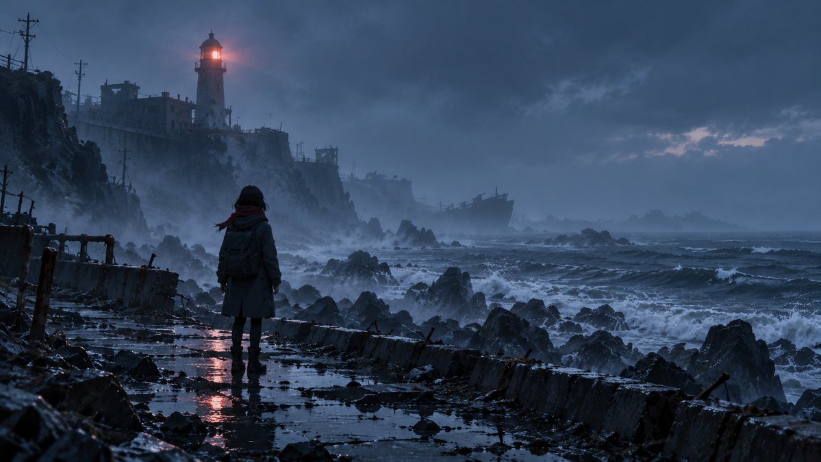 LAST_REVERIE_'s tweet photo. 人類がほとんど消えた世界で、彼女の旅だけが続いている。 In a world where almost everyone is gone, her journey continues.
🎧 ＜YouTube https://t.co/Z7QxbfnVGM＞
#LASTREVERIE #作業用BGM #終末世界 #廃墟 #Ambient #Dreamcore #Liminal #PostApocalyptic https://t.co/NzFiiIcRSw