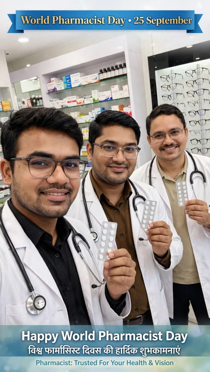 ASHUTOSHSH32299's tweet photo. World pharmacist day https://t.co/n01Ks1K05i