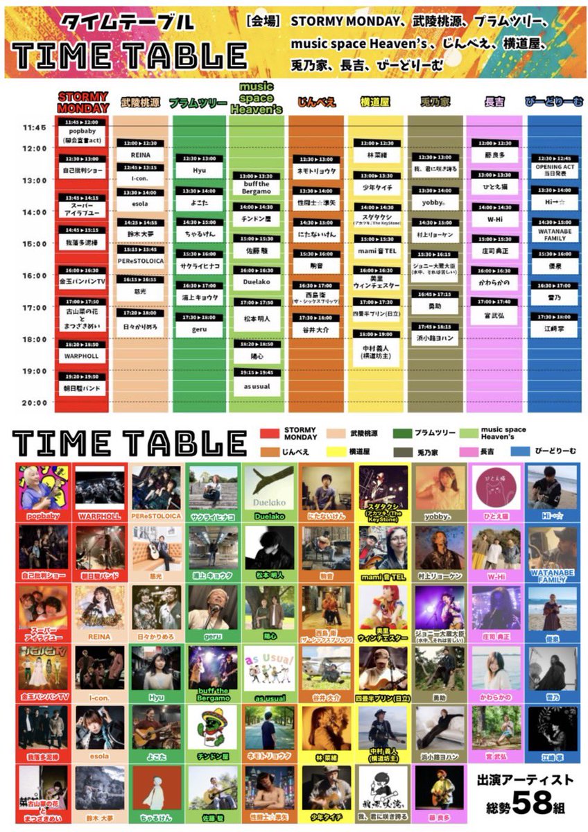 RiddimCarnival's tweet photo. 【総合受付のご案内】
ごじゃっぺ音楽祭2026の総合受付は、ストーミーマンデー前・駐車場エリアにて行います。

ただし、雨天など天候の状況によっては、隣接する「六角や」1階へ受付場所を変更する場合があります。

当日は会場周辺の案内表示やスタッフの誘導をご確認のうえ、お越しください🙇 https://t.co/Fnhkv3y8Ga