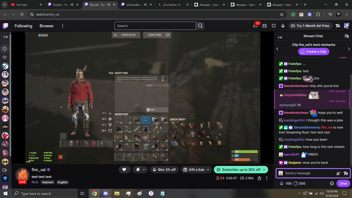 PhantomIchigo's tweet photo. our feral cat fire is live with a test stream! :0 https://t.co/rPAqg14Baa