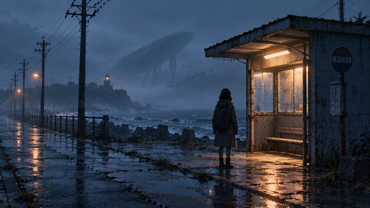 LAST_REVERIE_'s tweet photo. 人類がほとんど消えた世界で、彼女の旅だけが続いている。 In a world where almost everyone is gone, her journey continues.
🎧 ＜YouTube https://t.co/Z7Qxbfotwk＞
#LASTREVERIE #作業用BGM #終末世界 #廃墟 #Ambient #Dreamcore #Liminal #PostApocalyptic https://t.co/814X4GiBbC