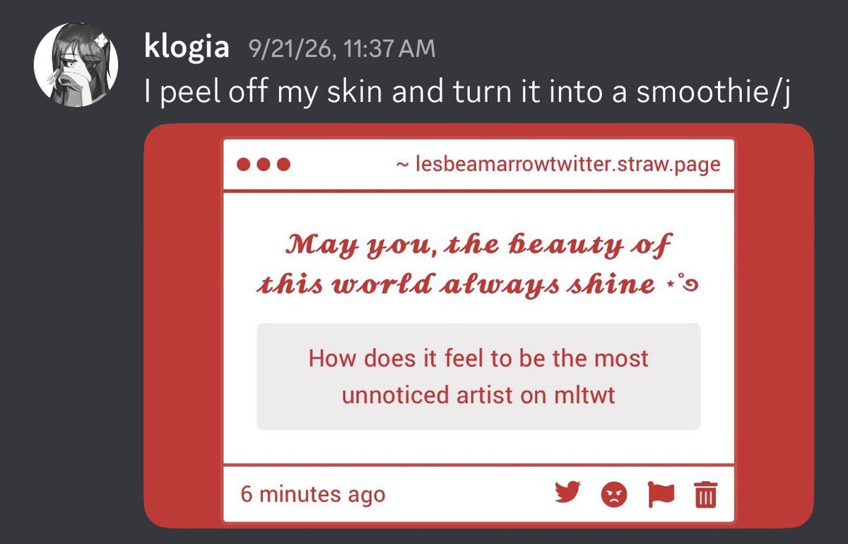 Silveratrix's tweet photo. I don’t have much to say without sounding like a hypocrite. My discord oomfs probably kept up with the fact that my art has been getting insulted periodically over these past 2 months and I wish I could say I ignore the comments or provide a way to cope but I usually— https://t.co/defVS1DmXC