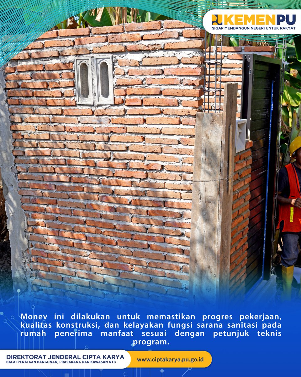BPBPKNTB's tweet photo. Kepala BPBPK NTB Dades Prinandes melaksanakan monitoring dan evaluasi (monev) Program Sanitasi Berbasis Masyarakat (Sanimas) TA. 2026 di Desa Berare, Kabupaten Sumbawa. Monev ini dilakukan untuk memastikan progres pekerjaan, https://t.co/2nuB9Af3Z5