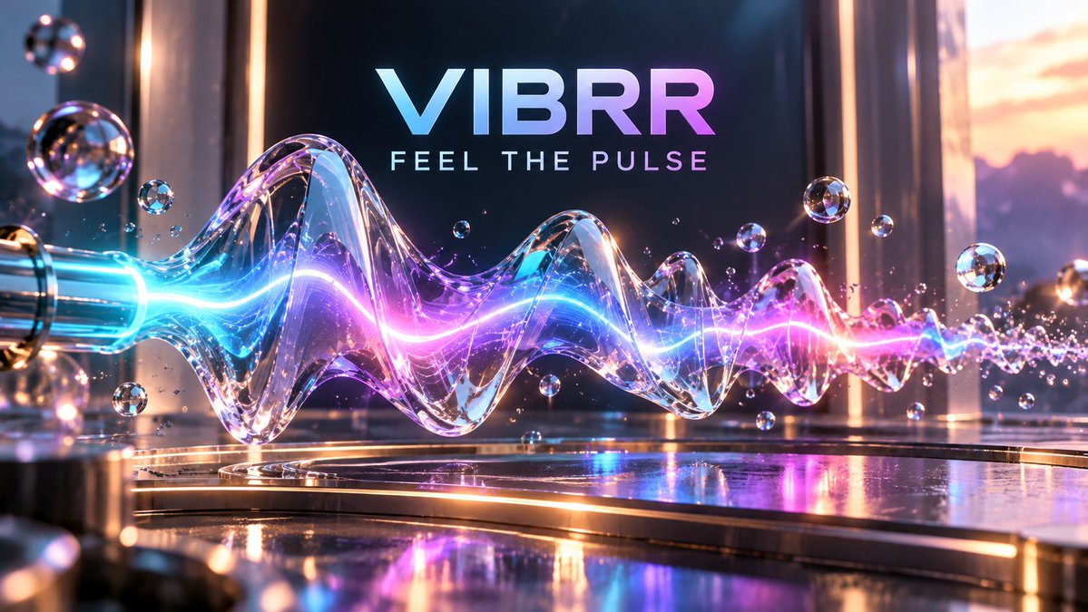 WSirell's tweet photo. Vibrr has a feature called Market Pulse.
Today I didn’t picture it as another chart.
I pictured it as a living signal: movement, rhythm and energy flowing through an ecosystem.
Hence the glass waveform. ⚡
#Vibrr #MarketPulse #XPRNetwork https://t.co/HDLBlJGijE
