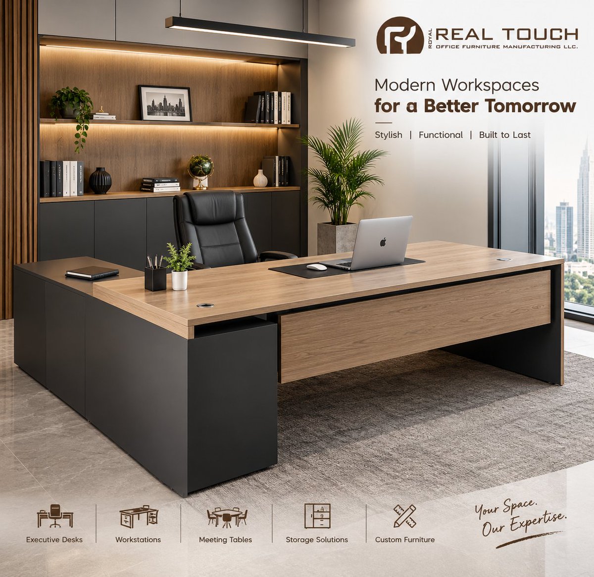 OfficeFurn94917's tweet photo. Modern offices need furniture that works as hard as your team does. 

From executive desks and workstations to meeting tables, storage and custom office furniture

🌐 https://t.co/rNSu36BG6R
📞 +971 55 294 9878
#OfficeFurnitureDubai #OfficeFurniture #OfficeFitout #Dubai https://t.co/7UfZQPpgze