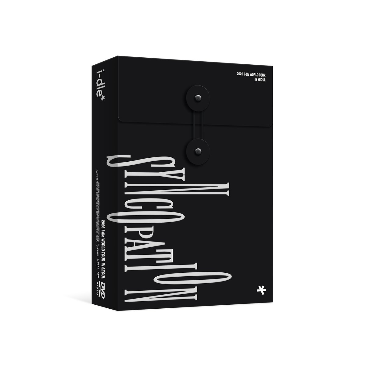 TOWER_KPop's tweet photo. 2026 i-dle WORLD TOUR <#Syncopation> IN SEOUL
📺DVD
📺Blu-ray

ワールドツアーのソウル公演を収録🎤💓

#Neverland の皆様、ご予約はコチラから👀👇
▶https://t.co/1Yr6Fiw4Em

DVDは10月下旬、Blu-rayは11月下旬入荷予定🚚💨

#idle
#2026_idle_WORLDTOUR https://t.co/a5xDr8Aqnz