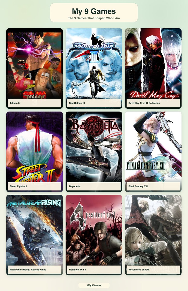 xiuyoi's tweet photo. me and my 9 games 

these are specifically the games i can remember playing growing up but it’s so much more i fear having a gamer dad and sister influence you https://t.co/M6xVjyOpse