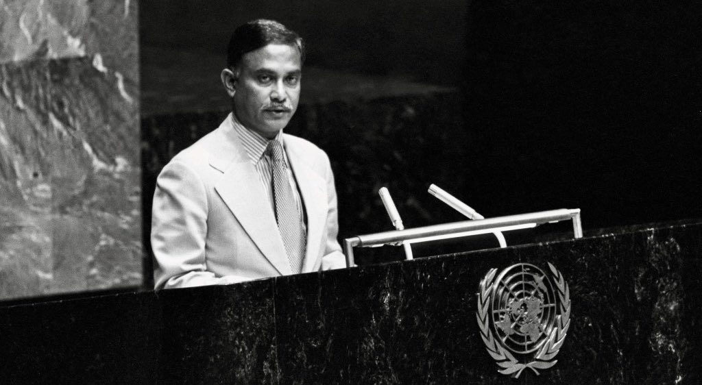 MushfiqulFazal's tweet photo. History returns to make history. @UN has witnessed a remarkable legacy— President Ziaur Rahman made history, former Prime Minister Khaleda Zia carried it forward and today Prime Minister @trahmanbnp gives it a new voice.
Democracy restored. Diplomacy rises. The legacy lives on. https://t.co/VoGwO5aerr