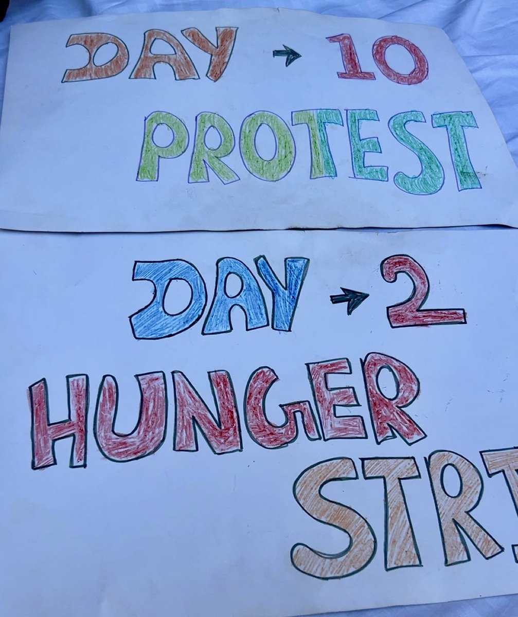 MeenakshiSoni's tweet photo. Even for basic equality, we still had to take this step of hunger strike in Rajasthan. What is our demand? Equal pay for equal work? Fair treatment of FMG doctors? Stipend for our hard work?

#EqualPayForEqualWork  #Rajfmg0stipend
@KumariDiya https://t.co/XyogXcbscZ