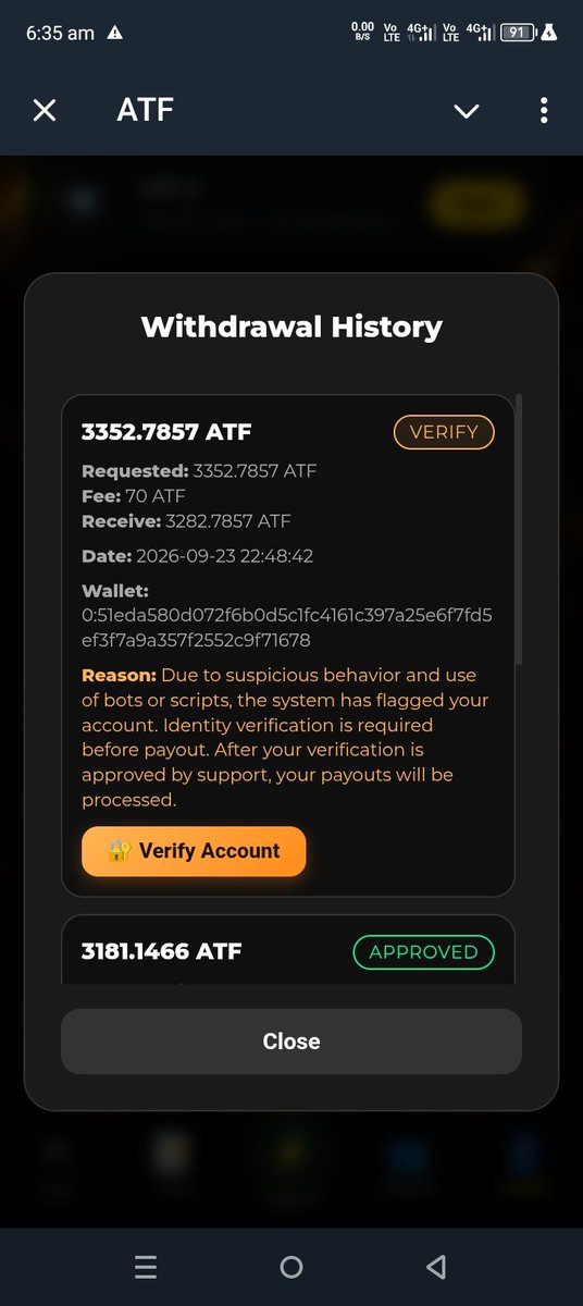 Ibrahimgco's tweet photo. @ai_trading_frx ID: 6219402256

Verify me pls or we keep telling others to stay away https://t.co/kx4ZFYj2kA