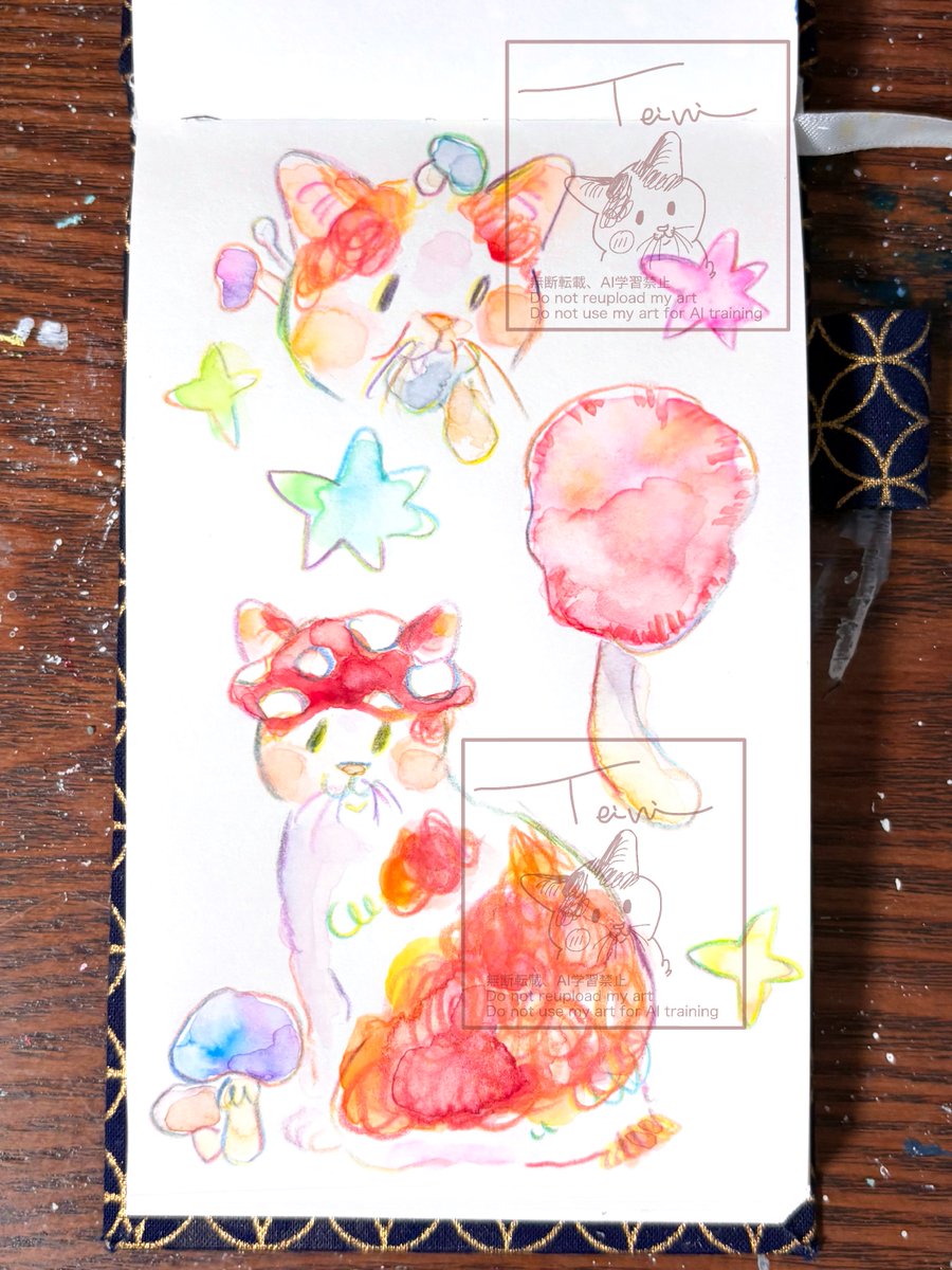 teinitoi's tweet photo. 秋っぽい絵たち https://t.co/u9nLefoSO4