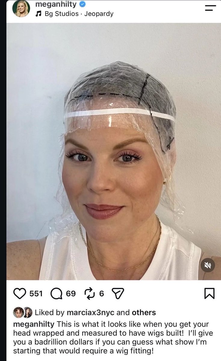tinymallet's tweet photo. There is no wig. She’s getting a bald cap. 
Our new Annie revival Daddy Warbucks https://t.co/GazplcWxHy