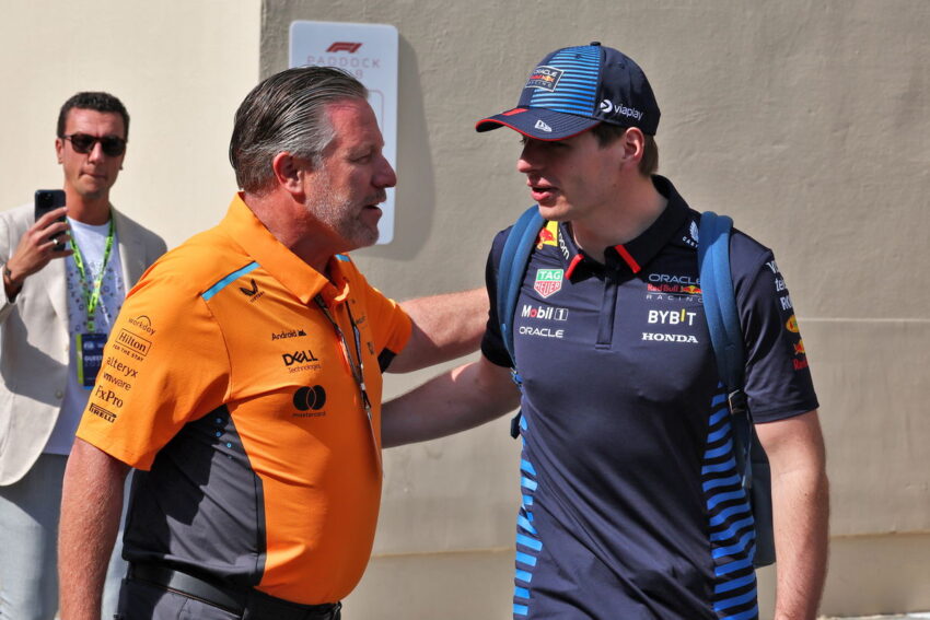 racepluscom's tweet photo. 🚨 | Zak Brown: "The door is still wide open for Max. For 2028, 2029, or any year for that matter."

"I enjoyed getting to know him better and would love to work with him someday." https://t.co/dHND0tcdwX
