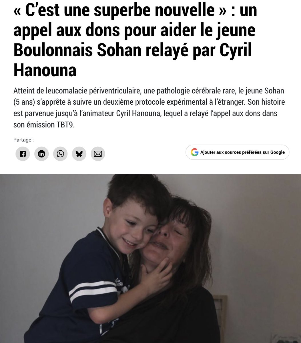 kaotik747's tweet photo. Vendredi 25 septembre
Le combat de la maman de Sohan touche de plus en plus de personnes, notamment grâce à Cyril Hanouna.
Nous sommes actuellement à 2 533 € sur les 11 500 € nécessaires.
Les influenceurs commencent à se mobiliser pour m’aider. 
Il reste environ une semaine pour réunir la somme nécessaire et permettre à Sohan de poursuivre son traitement.
On ne lâche rien. Chaque partage, chaque don peut faire la différence. 
Merci à vous tous. Je vous embrasse.
Kao✊🏻✊🏽✊🏿✨❤️🇫🇷
 Lien de la cagnotte pour ce petit ange:
https://t.co/qHJ8k5ryAt