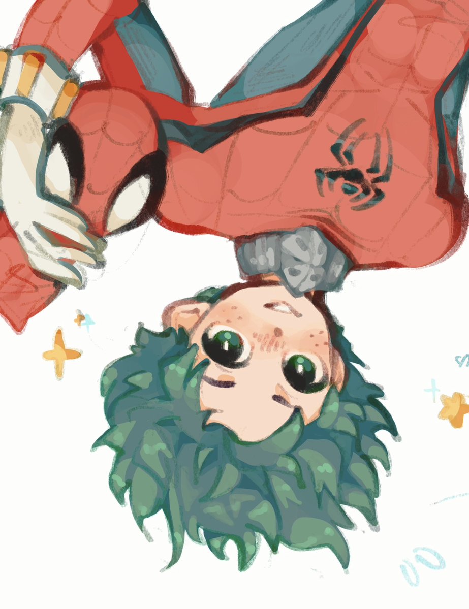 natsketchies's tweet photo. i love baby spiderdeku https://t.co/rSl9npDDbd