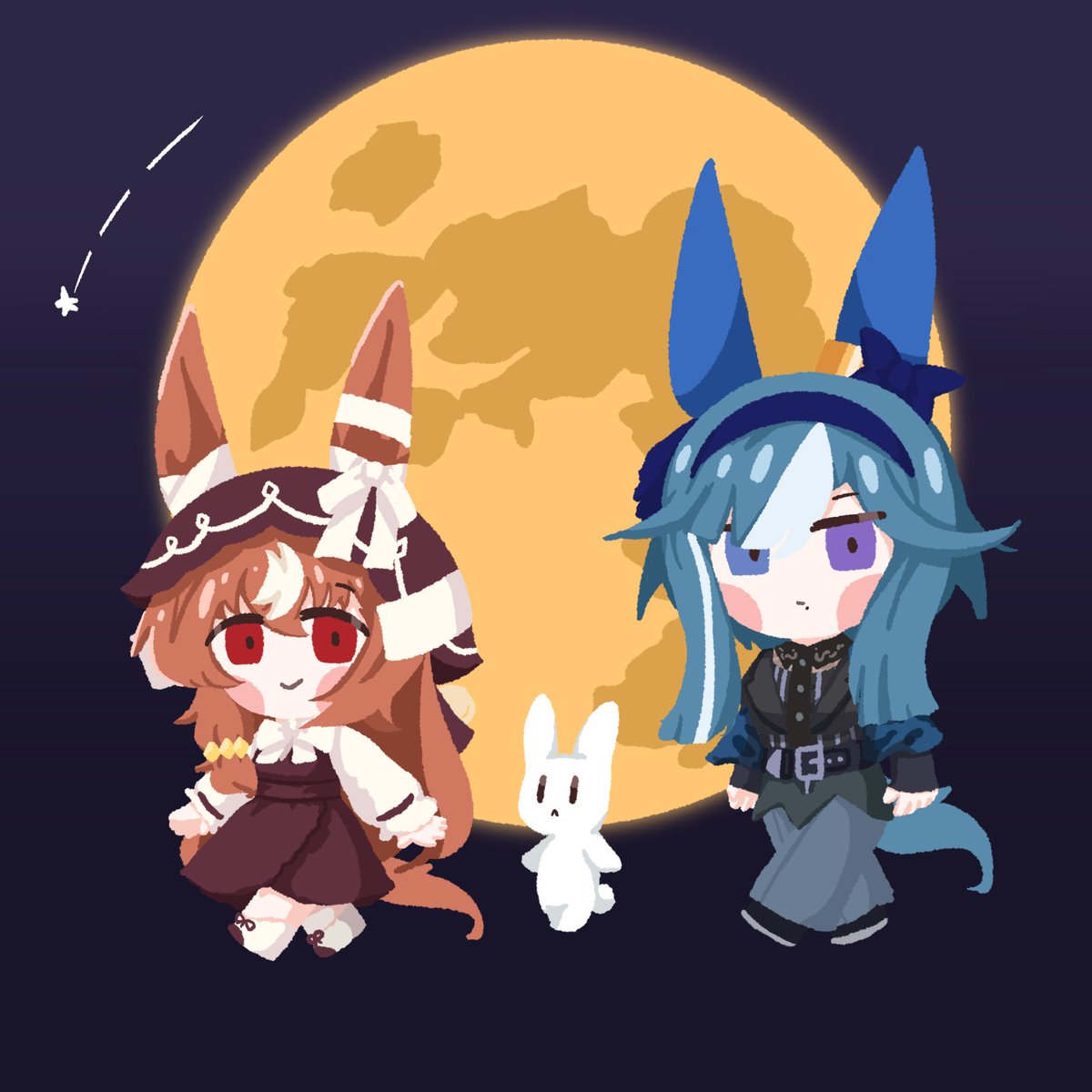 doluckyo's tweet photo. #スティルインラブ 
#アドマイヤグルーヴ 
#ウマ娘 
🌕 https://t.co/cZqaX9MR2v