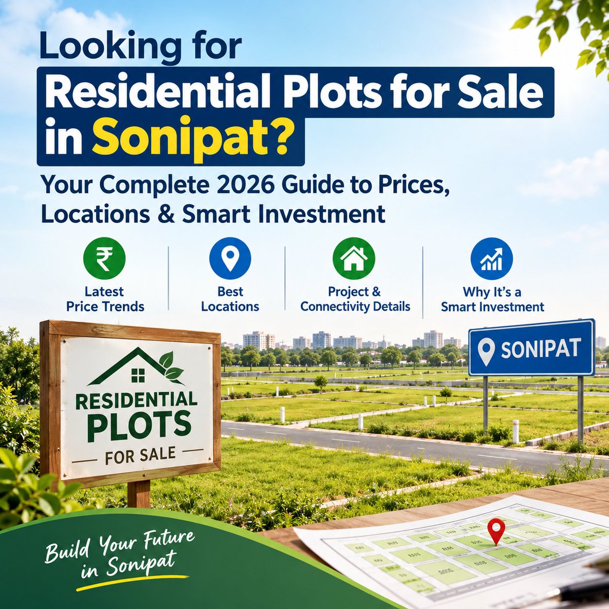 adwithDeepak's tweet photo. Looking for Residential Plots for Sale in Sonipat? 🏡
Discover the Complete 2026 Guide to buying residential plots in Sonipat.

👉 Explore popular locations
👉 Understand plot prices &amp; budgets
https://t.co/HGlL00tW68
#ResidentialPlotsInSonipat #PlotsInSonipat https://t.co/WJeEPr5WIN
