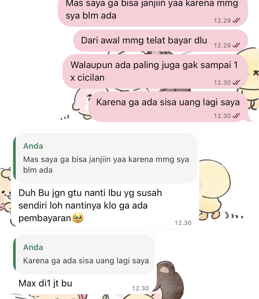 Misse2l's tweet photo. Fc donat maksa bgt suruh cicil 🥹😭, ya gimana wong blm ada , kalau ada juga sy bayar ☺️
''Saya sudah susah sejak kena panjulita ini mas 😭🥹😆" #wargadebtfree #pejuangdebtfree https://t.co/eMBTT3ENtj