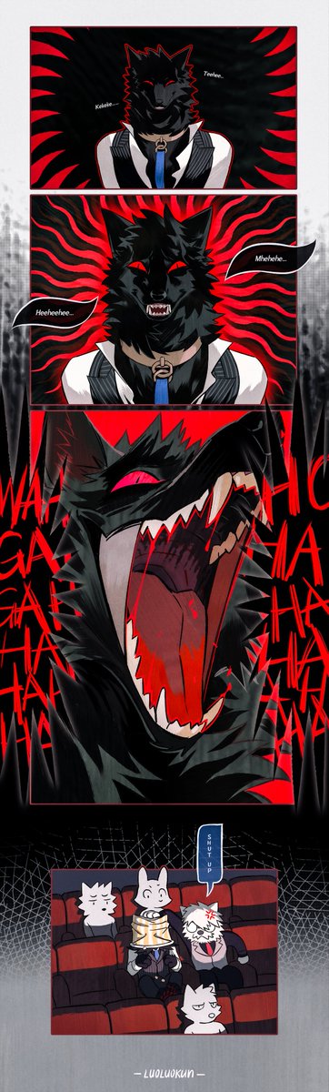 luoluokun_'s tweet photo. Some people are just born cheerful. 🐺 https://t.co/8Se6G6sQtU