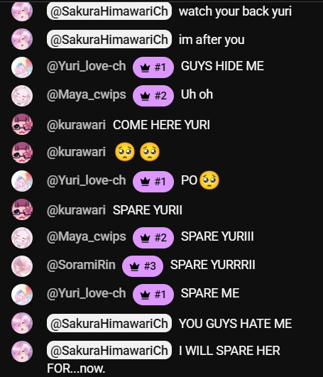 Maya_Cwips's tweet photo. #sakulive sakurins will never hide from the princess WWWW https://t.co/ghrRLGOF7r