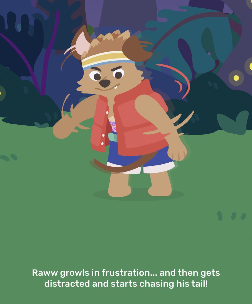 WdKris_'s tweet photo. I love how they made Raww on the Finch self care app HES SO CUTE AWWW #dreamworks #Raww #Furry #Finch https://t.co/3SMtIjpgc9