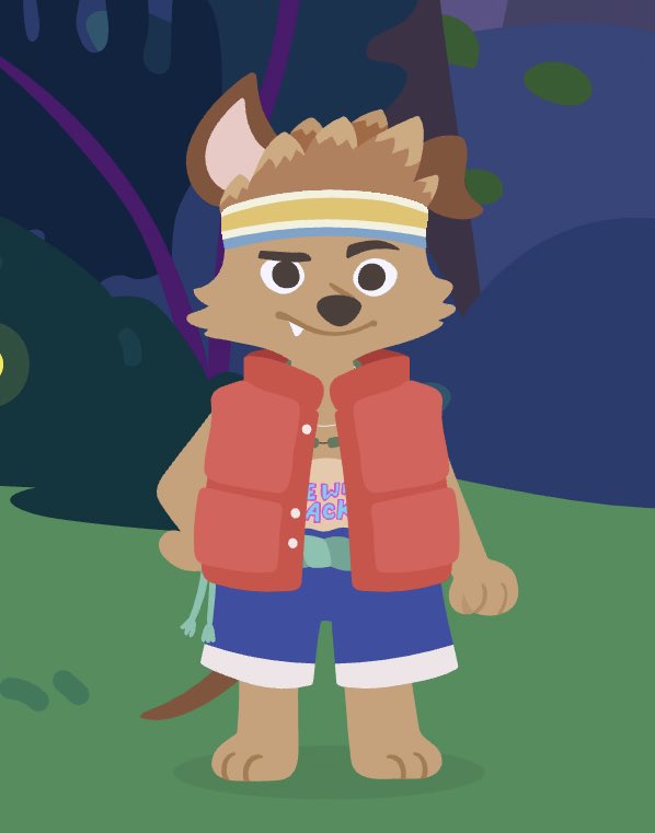 WdKris_'s tweet photo. I love how they made Raww on the Finch self care app HES SO CUTE AWWW #dreamworks #Raww #Furry #Finch https://t.co/3SMtIjpgc9