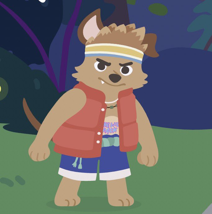 WdKris_'s tweet photo. I love how they made Raww on the Finch self care app HES SO CUTE AWWW #dreamworks #Raww #Furry #Finch https://t.co/3SMtIjpgc9