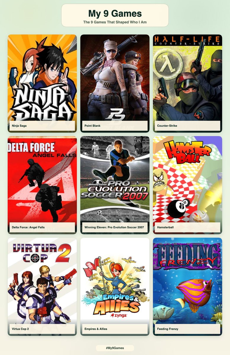 Barbarossaah's tweet photo. 9 games that shaped who i am. 

I missing the old days
yang mana beban yg dihadapi cuma UTS, UAS, sama UKK

sisanya main, main, dan main https://t.co/2eNYnDZrh5