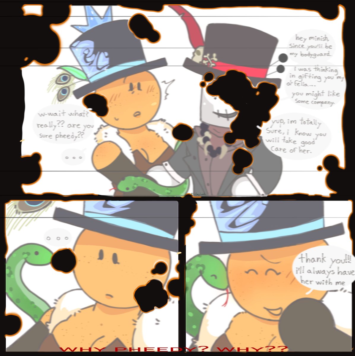 I_GayLord_'s tweet photo. Remaking my take on pheedy because i didnt like the previous one i made

And also some pheedish slop bro
#pheedy #minish https://t.co/uy9NU2AfF1