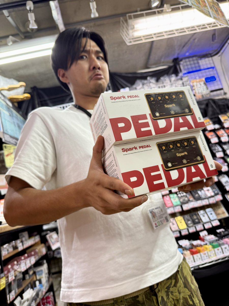 hiroshimaBB's tweet photo. きたっっ!!

きた、きたっっっ!!!

きた、きた、きたっっっっ!!!!

話題の新製品✨✨
Positive Grid Spark PEDAL

これは皆さん必見ですよ🔥

#マーベル髙橋 もテンション
アガってます!!😳

#SparkPEDAL
#PositiveGrid
#エフェクター https://t.co/KVt0V7pcsQ