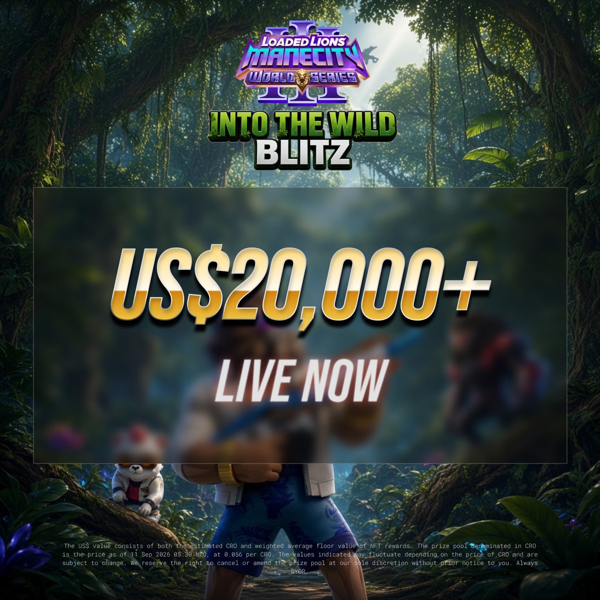 LoadedLions_CDC's tweet photo. The Blitz is live. The Open License is live. Grants applications are open.

Play what the community has today. Imagine what it could build tomorrow. https://t.co/lME8jvd6JH