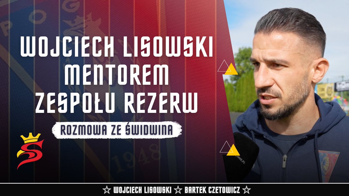 BCzetowicz's tweet photo. Pracuje indywidualnie z młodymi zawodnikami zespołu rezerw. Regularnie odwiedza kursy i szkolenia. Wiąże swoją przyszłość z pracą trenera. Zapraszam was na krótką rozmowę z Wojciechem Lisowskim z Pogoni Szczecin.

Okazją do spotkania był sparing Pogoni II Szczecin ze Świtem Szczecin, który zakończył się wynikiem 2:0 dla Portowców.

LINK: https://t.co/wbcriTE87D
@wSzczecinie @Lismen7