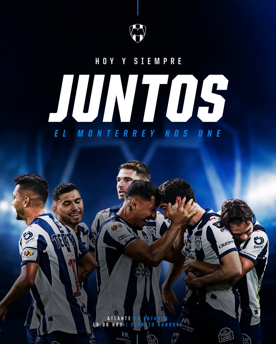 Rayados's tweet photo. Cuando juega el Monterrey, el corazón lo sabe. 💙🤍 https://t.co/opecU085H6
