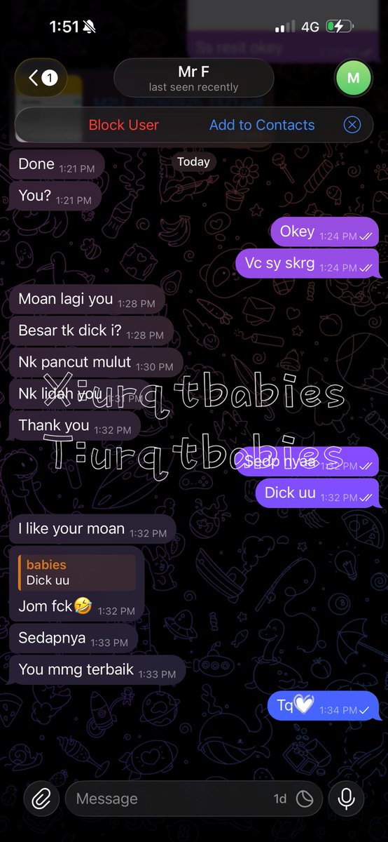 urqtbabies's tweet photo. Tq ambik slot vcs dgn i, nk vcs blh go tele i okey https://t.co/P1vpFuk0H2 https://t.co/BzLjgPr3hN