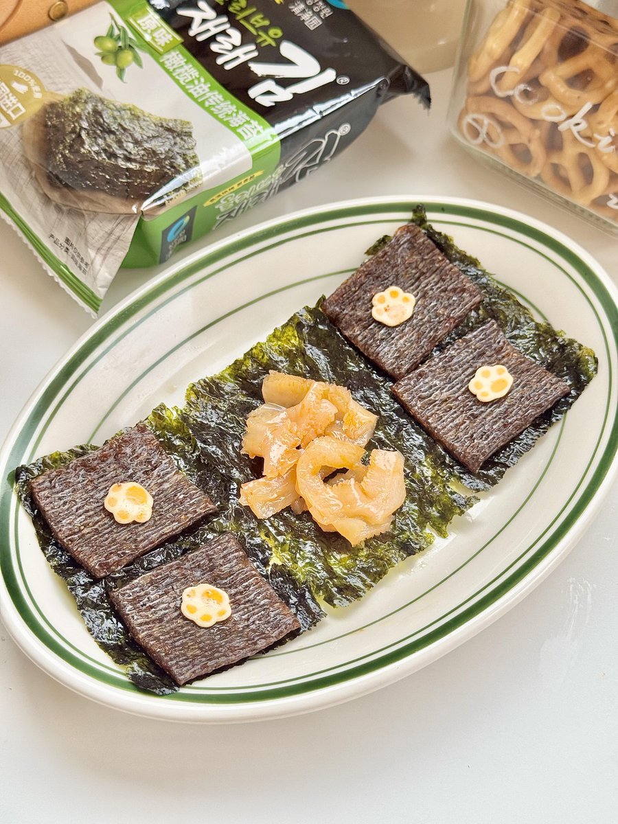 westyuto846796's tweet photo. Just found the most addictive crispy seaweed snacks  Perfect for sharing with your snack crew tonight—who’s stealing half my bag first ♀ https://t.co/sevlrBrSBb