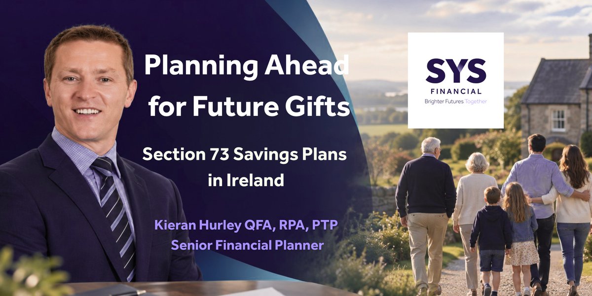 SYSFinancialIre's tweet photo. Thinking about passing wealth to the next generation?
A Section 73 Savings Plan can help families prepare for future inheritance tax liabilities and make estate planning more efficient.
Read more: Section 73 Savings Plan Ireland | SYS Financial#FinancialPlanning #EstatePlanning https://t.co/5fRZ7p1wGG