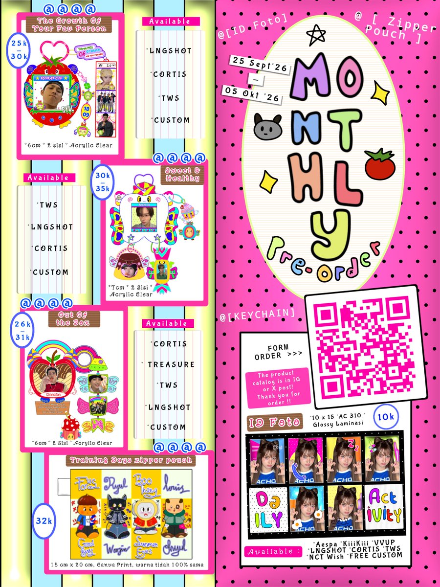 SotimoStore's tweet photo. 《 Like ❤️ &amp; Re - Tweet🔁 are highly appreciated ♡_♡》

☆ Monthly Pre - Order 🍅💕🌟 by @SotimoStore  ☆

📅 : 25 Sept - 05 Oct 2026
🔗 : https://t.co/orRbwfKYe7
🌟 The available groups are in the product catalog in comment x or the IG feed! 
🌐WW GO? Pls, Dm, thank you! https://t.co/r7Ax6pkc3h
