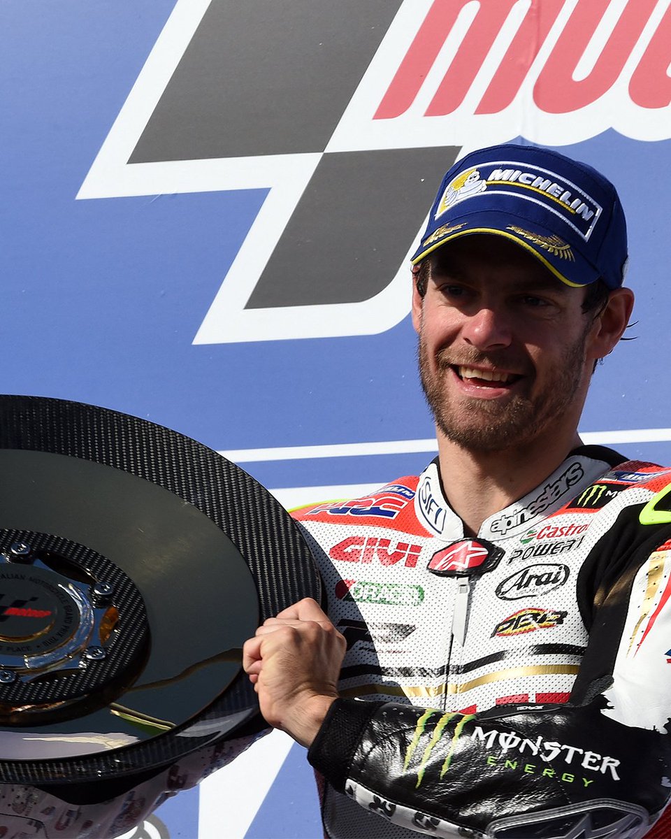 ausmotogp's tweet photo. THE LEGENDS OF PHILLIP ISLAND: Cal Crutchlow 🇬🇧
[Island Wins: 2016] 🏆

Cal Crutchlow etched his name into Phillip Island folklore with a superb victory at the Australian Motorcycle Grand Prix in 2016. After moving into contention early, the LCR Honda rider inherited the lead when Marc Márquez crashed out and produced a flawless ride to keep Valentino Rossi at bay, claiming his second MotoGP™ win and becoming the first British rider to win a premier-class in the modern era. 

His 2016 masterclass remains one of the Island's most memorable MotoGP™ victories, ensuring his status as a true Phillip Island legend. 🌟

#AustralianGP #MotoGP