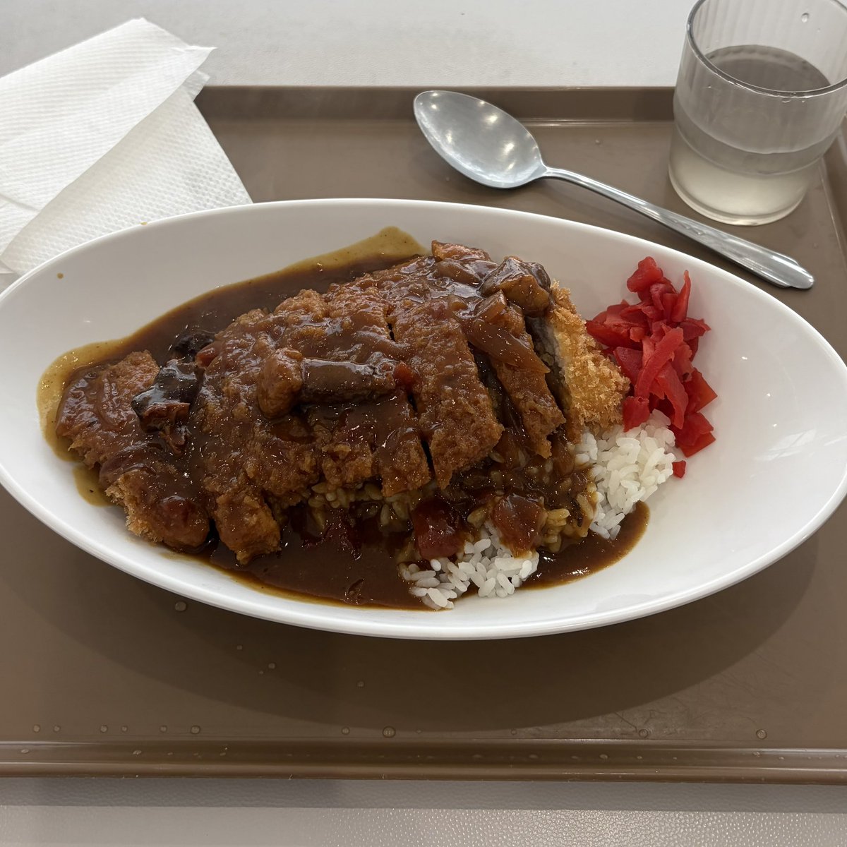etohf's tweet photo. 鮫洲試験場でカツカレー喰う https://t.co/JQoNGQn3ET