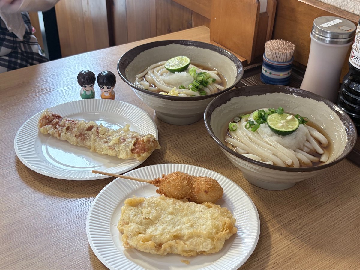 aideru_uzuko's tweet photo. 🍥めりけんや 🍥岡じま
🍥ヤドンうどん 🍥日の出製麺所 https://t.co/iUh6TotwWO