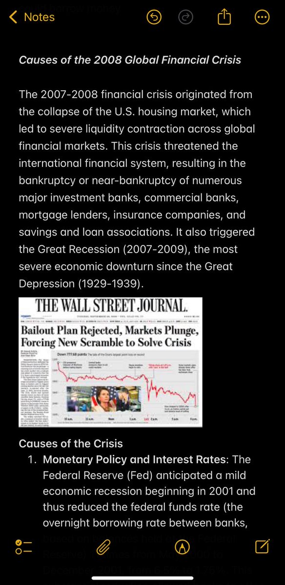 OYEOMOADE's tweet photo. Assignment: Make a research about the economic crisis crash in 2008. 

#CryptoWithShola 

See you in class today by 9pm!!!✌️❤️

Assignment Done ✅ https://t.co/JZV0gFHUyf