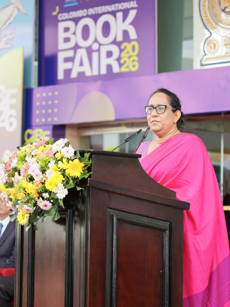 IndiainSL's tweet photo. Literary Bridges, Shared Heritage! 

Highlighting the deep-rooted cultural connections, @nbt_india showcases a rich collection of books from 🇮🇳 at the Colombo International Book Fair 2026.

Inaugurated by Her Excellency PM @Dr_HariniA, the fair is open from Sep 25 – Oct 04. Visit the Indian pavilion to explore diverse stories and celebrate our shared literary traditions! 🇮🇳🤝🇱🇰

@MEAIndia @IndianDiplomacy @iccr_hq @iccr_colombo